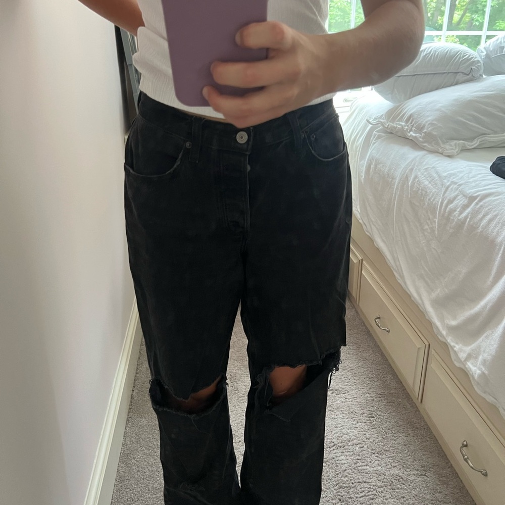 Abercrombie Curve Love Black Jeans